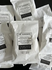 50 Bars The Gardeners CLEANSING BAR Soap Crabtree  Evelyn Herbal 1oz Travel.