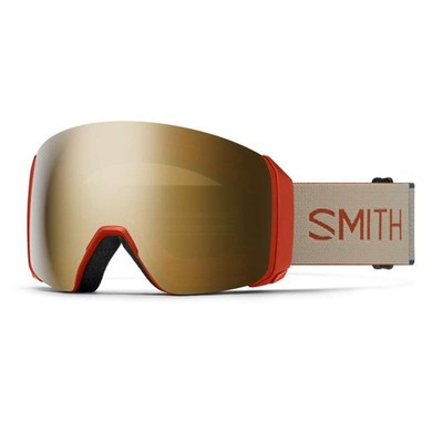 Smith 4D Mag XL Goggle 2025-Rust w/ CP Sun Black Gold Mirror + CP