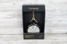 Caraway 3 qt Sauce Pan w/ 8" Lid, Black/Gold, CW-SACP-BKG -READ DESCRIPTION