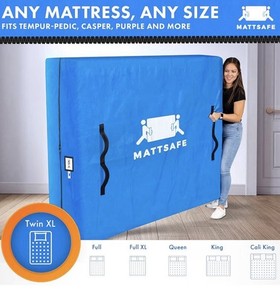 Mattsafe Twin XL Mattress Moving Storage Bag