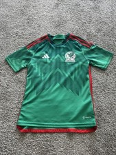 Mexico Home Aeroready Jersey Green Adidas Youth Size Large In great Condition