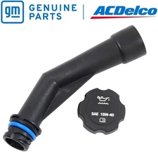 2017-2025 Silverado Sierra L5P Duramax Oil Filler Neck & Cap Kit Genuine OEM GM