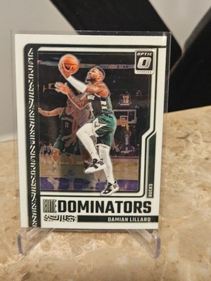 2023-24 Donruss Optic Damian Lillard #7 Elite Dominators