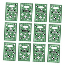 50 PCS Soccer Theme Plastic Bags - Party Supplies Decoration