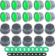 Faucet Aerator, 1.5 GPM Flow Restrictor Insert, Faucet Aerator Replacement
