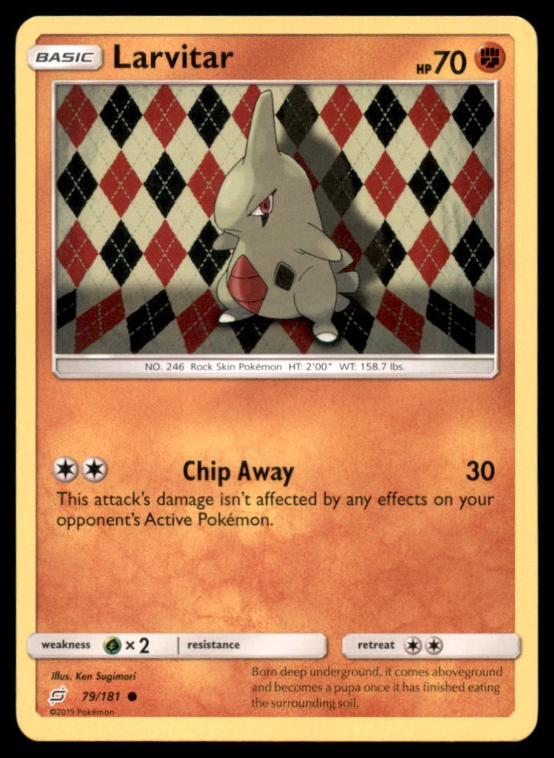 Larvitar 79 181 C Team Up Pokemon MP