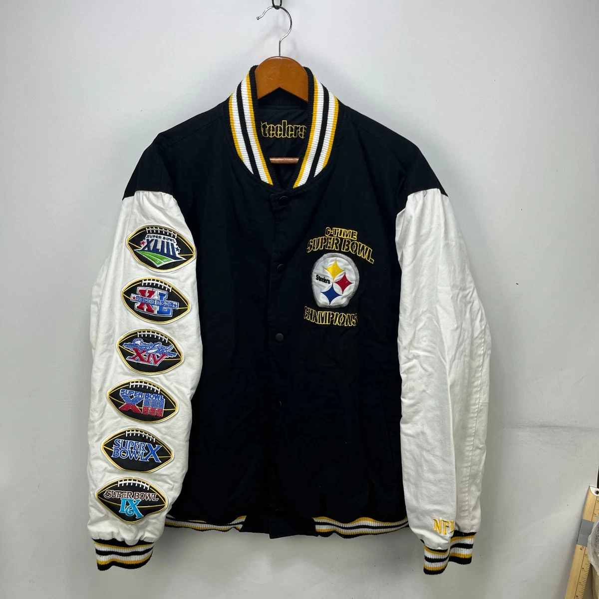 Champion Pittsburgh Steelers NFL Jackets for sale | eBay