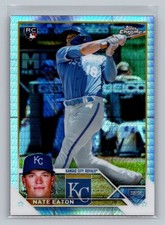 Nate Eaton 2023 Topps Chrome PRISM REFRACTOR #96 Baseball MLB Card RC Rookie KC