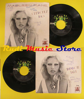 LP 45 7'' MADLEEN KANE Cherchez pas Boogie talk 1980 italy FROG no cd mc dvd (*)