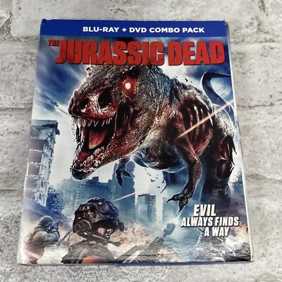 OOP THE JURASSIC DEAD BLU RAY & DVD COMBO PACK HORROR MOVIE 2018