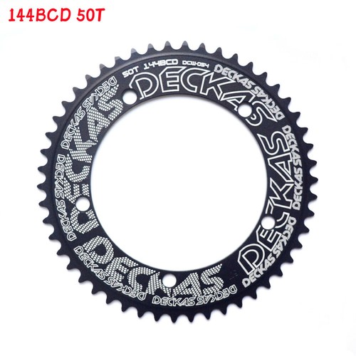 Deckas 144BCD Chainring Chainwheel Road Fixed Gear fixie Round Chainring 44T-58T - Picture 20 of 27