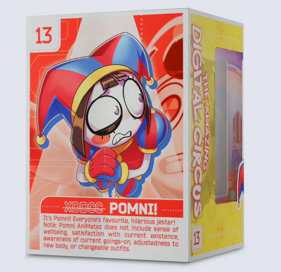 AniMatez POMNI & CAINE フィギュアセット THE AMAZING DIGITAL CIRCUS POMNI + CAINE ANIMATEZ FIGURE