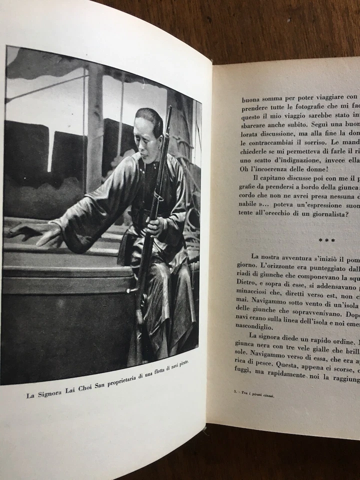 LIBRO VIAGGI ASIA TRA I PIRATI CINESI Lilius Editrice Genio Milano 1933 - Immagine 3 di 4