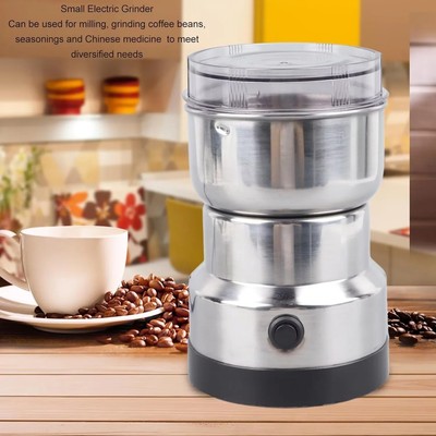 High-Speed Coffee Grinder   Mini Electric Grinder for Spices, Nuts & Grains