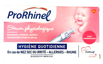 ProRhinel Kochsalzlösung 30 Einzeldosen 0,9 % Natriumchlorid MHD 02/2024