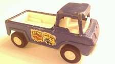 Vintage Tootsie Toy-1969 Wheelie Wagon Blue Pick Up Truck--Made in the U.S.A.