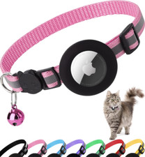 Airtag Cat Collar Breakaway, Collar reflectante para gatitos