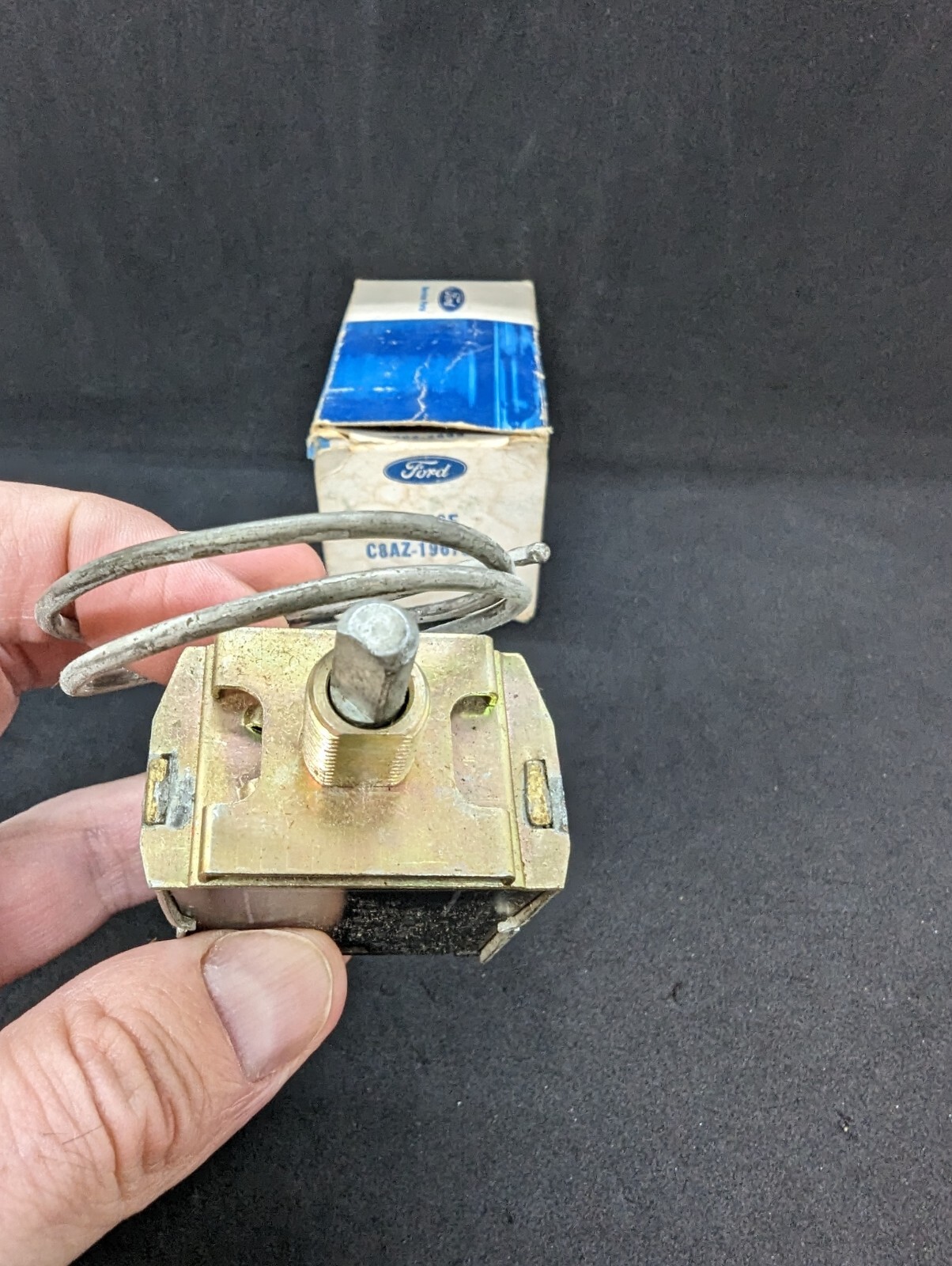 NOS 1968 FORD GALAXIE LTD 500 A/C EVAPORATOR THERMOSTATIC SWITCH C8AZ