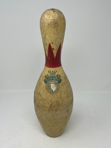 Set di 10 spille da bowling vintage Brunswick AMF tutte americane spilla magna tutte uniche - Foto 9 di 12