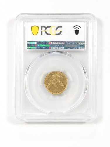 1836 Classic Head $2.50 Gold Quarter Eagle PCGS XF45 Block 8 Variety - Picture 4 of 8