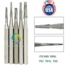 Wave Dental FG699 Bur FG699L Tungsten Carbide Bur Taper Fissure FG701 701L 702