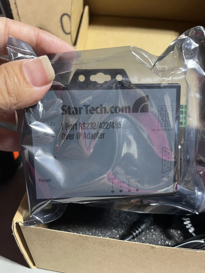 StarTech NETRS2321E 1 Port RS-232/422/485 Over IP Adapter - Image 3 of 4