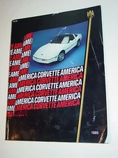1989 Corvette America Catalog chevy chevrolet vette 