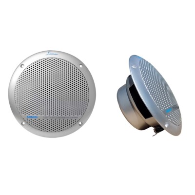 2 Lanzar AQ5DCS Lautsprecher A Doppelt Kegel 300 Watt Max 130 MM 4 Ohm Dämmung