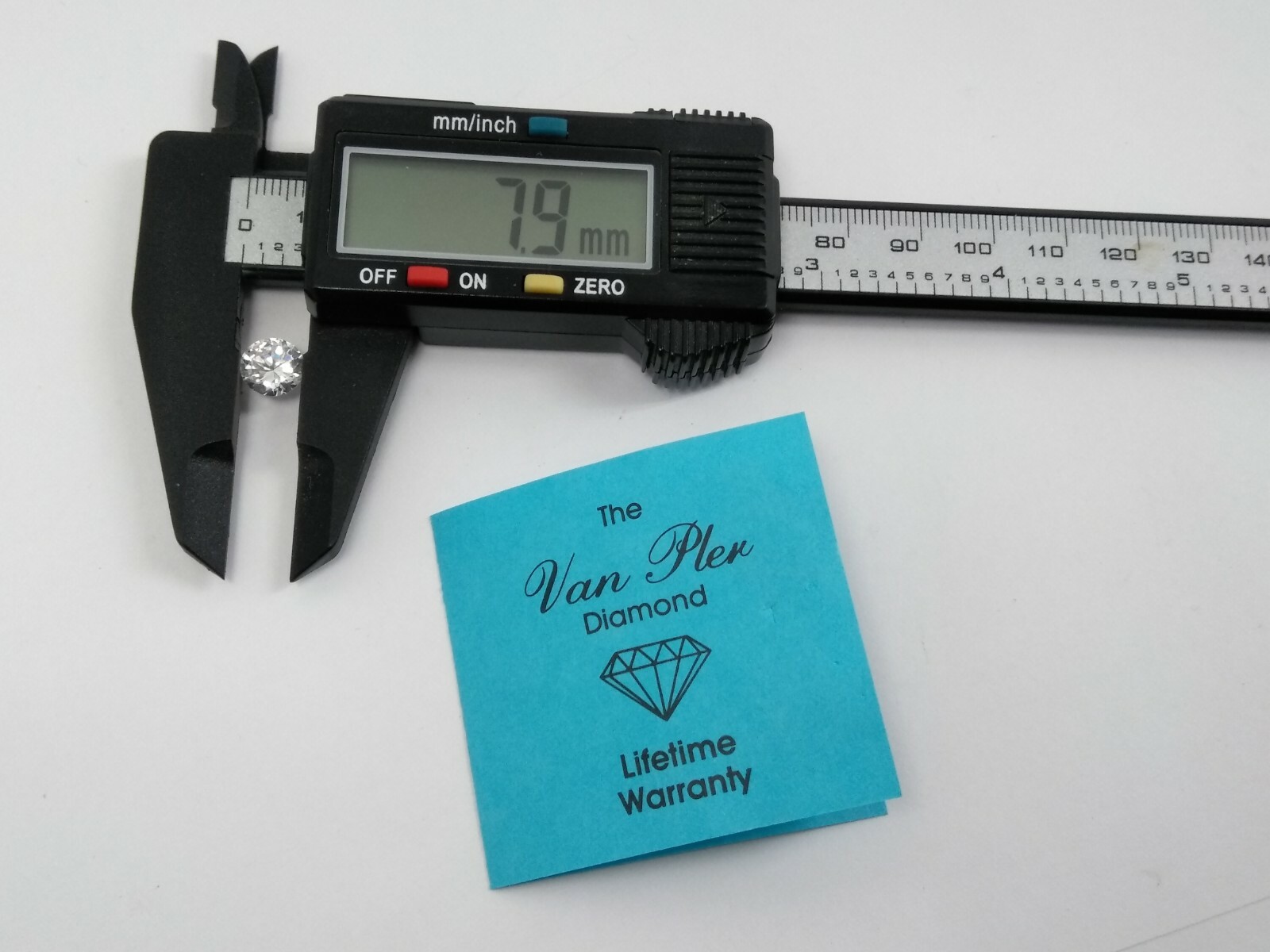 3Ct Round Lab Created Diamond by Van Pler eBay