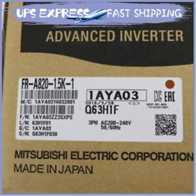 New Mitsubishi FR-E820-5.5K-1 inverter with box FRE8205.5K1 GN | eBay