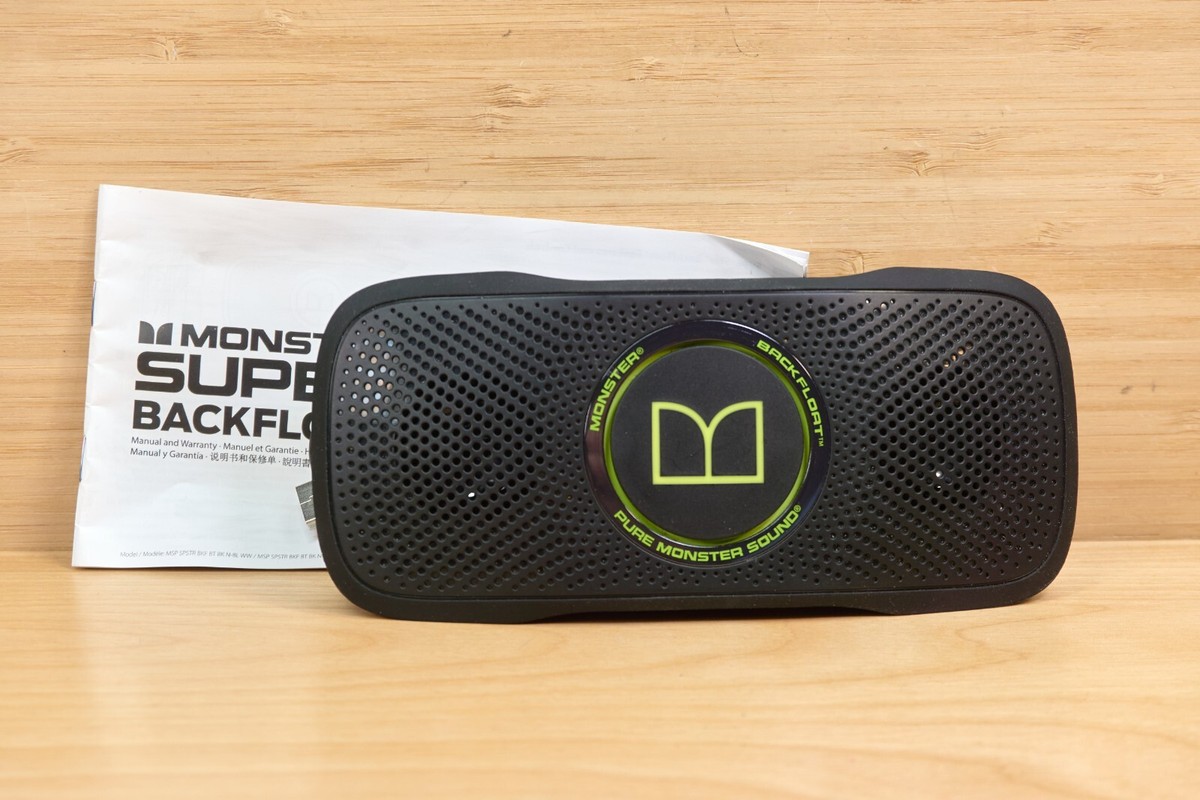 Portable Bluetooth Speaker Monster Backfloat Monster SuperStar