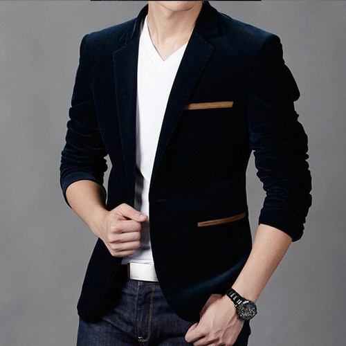 Blazer Sacos Chaqueta Para Hombre Slim Fit Lucir Masculino Elegante Y  ATRACTIVO | eBay