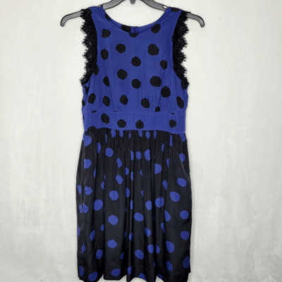 Corey Lynn Calter Polka Dot Midi Dress Size 8
