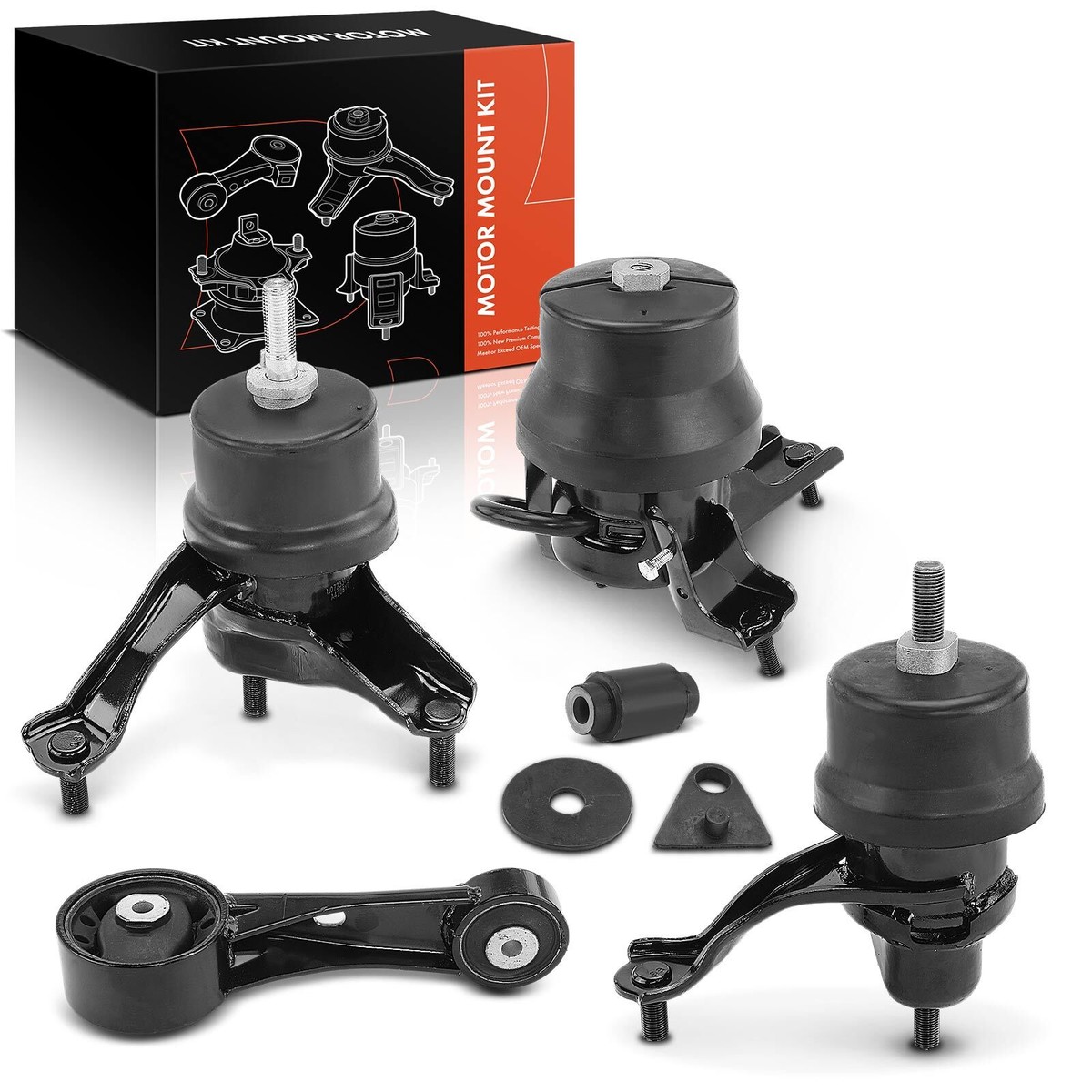 5x Engine Motor & Torque Strut & Transmission Mount for Toyota