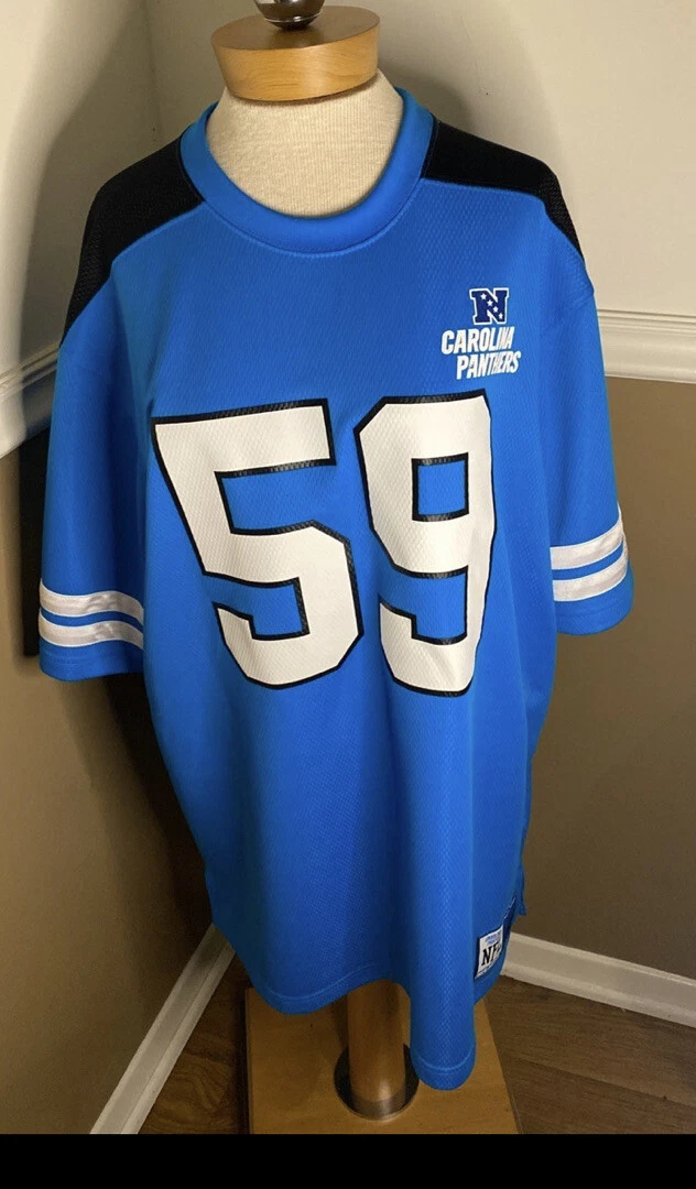 Carolina Panthers #59 Luke Kuechly Olive Pullover Hoodie 2018