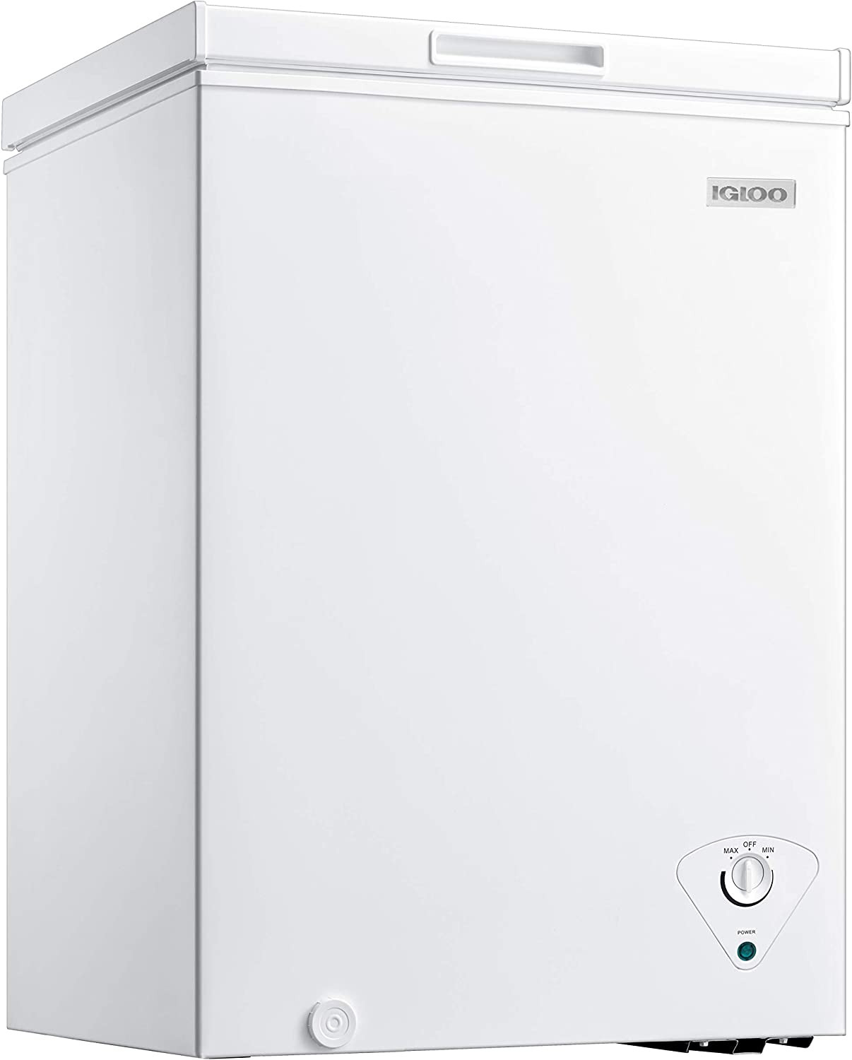 3.5 Cu. Ft. Chest Freezer with Removable Basket and Front Defrost Water Drain, S