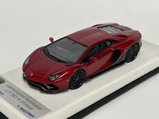 1/43 Looksmart Lamborghini Aventador Ultimae in Rosso  " Red " Efesto leather 