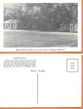 Modern Stone Cabins at Truitt's Cave, Lanagen, Mo. 1915-30