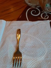 Vtg Holly Hobbie Baby Fork Oneida American Greetings Infant Toddler