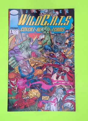 WildC.A.T.S. #3 Vol. 1 1993 Image Comics 1st App 7.0 Comic Book K72-126