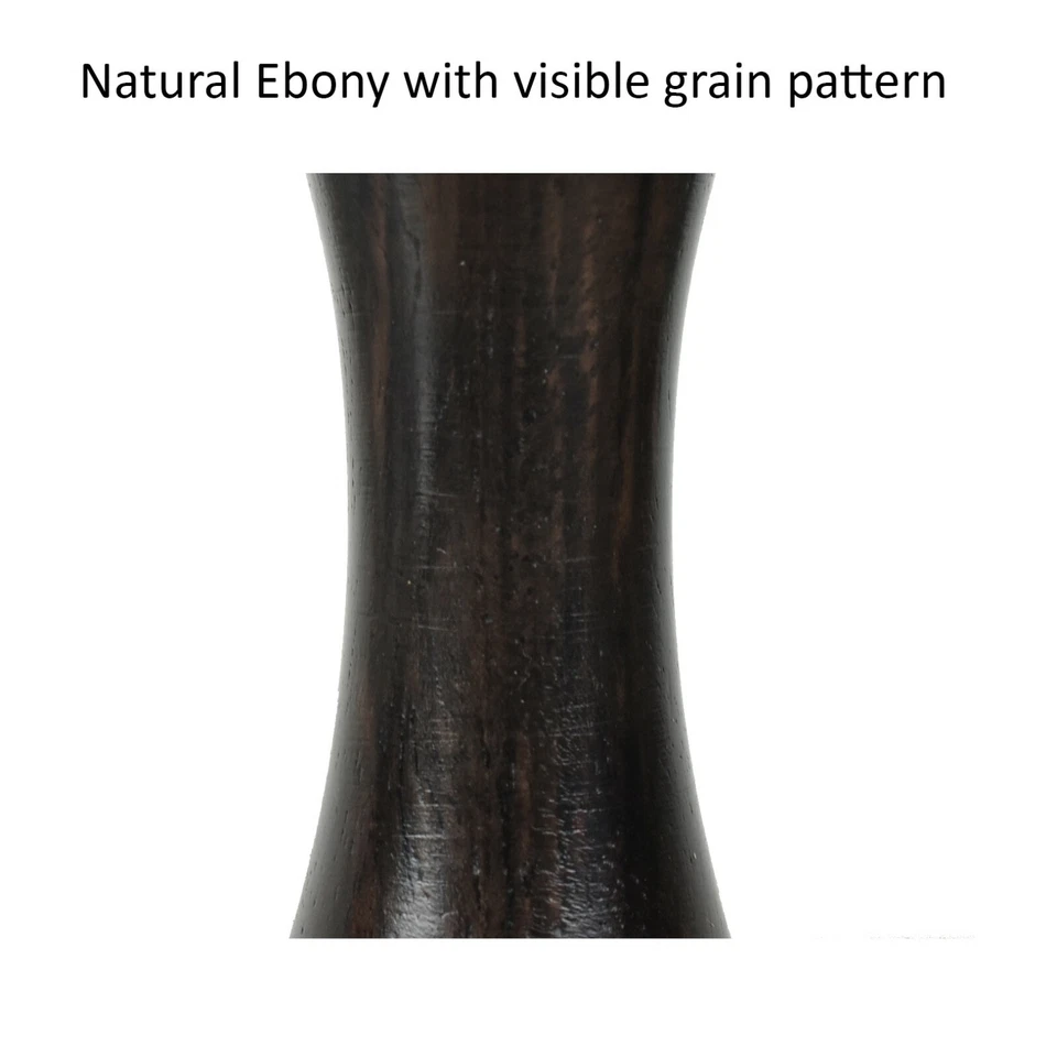 3.9" Lessing Staunton Chess Pieces only Set- Natural Ebony Wood -Triple Weighted - Image 3 of 4