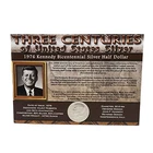 1976 Kennedy Bicentennial Silver Half Dollar Three Centuries of United States