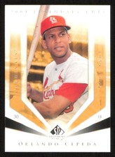 2004 SP Legendary Cuts ORLANDO CEPEDA Base Baseball card ST. LOUIS CARDINALS