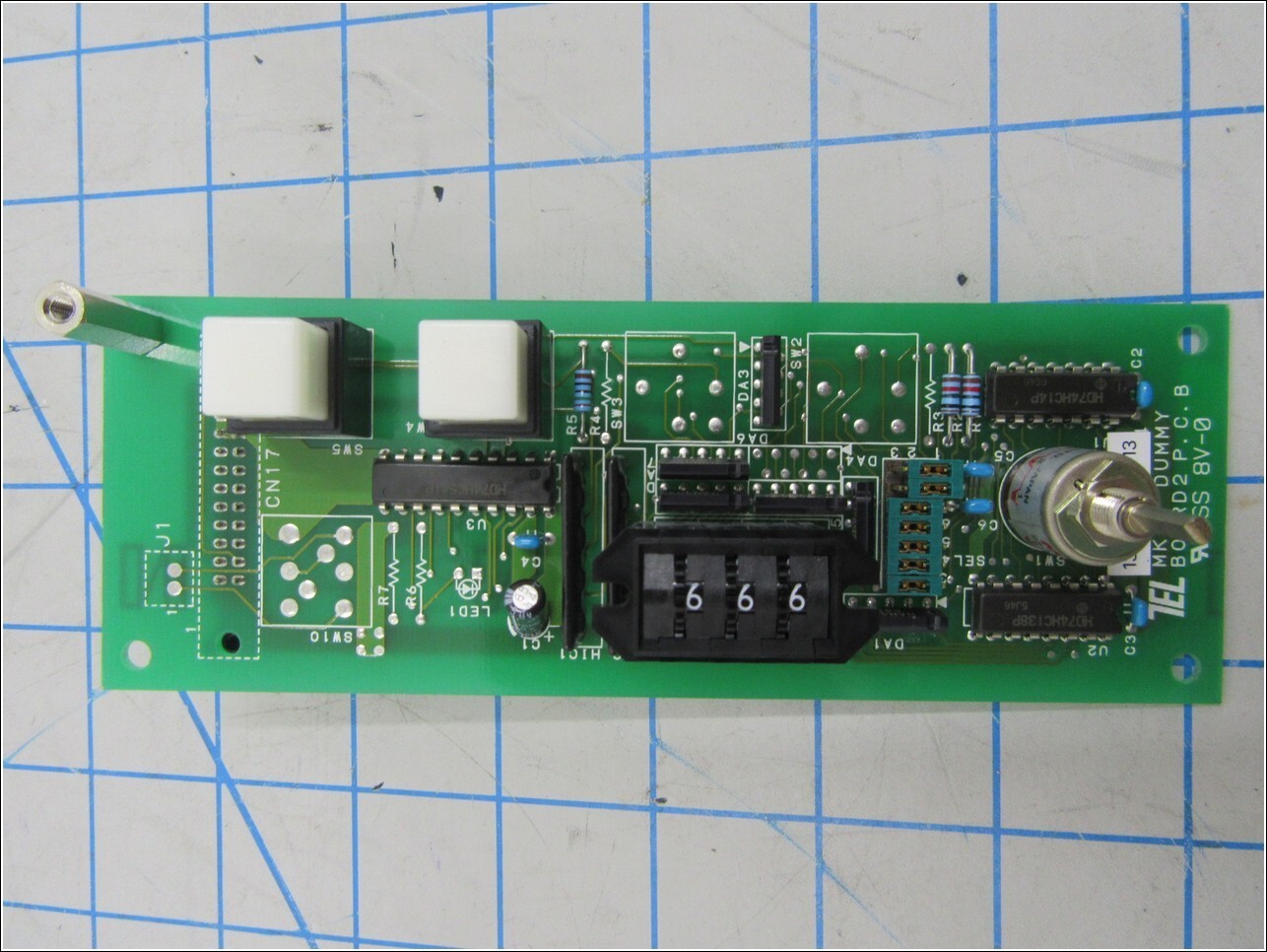 CT1381-645025-13 / DUMMY BRD 2 PCB (TEL MARK VII) / TOKYO ELECTRON