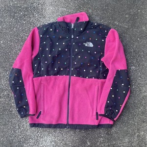 north face polka dot jacket