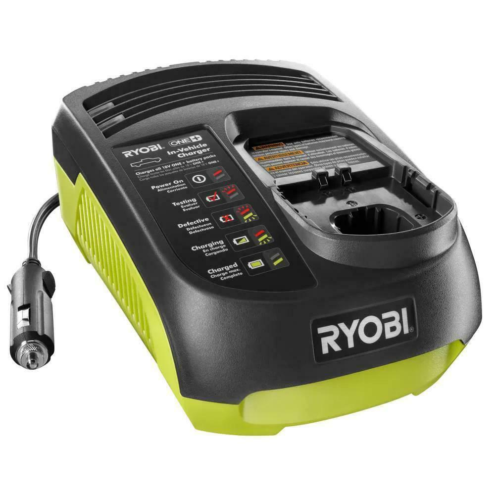 ryobi battery charger in car cigarette 