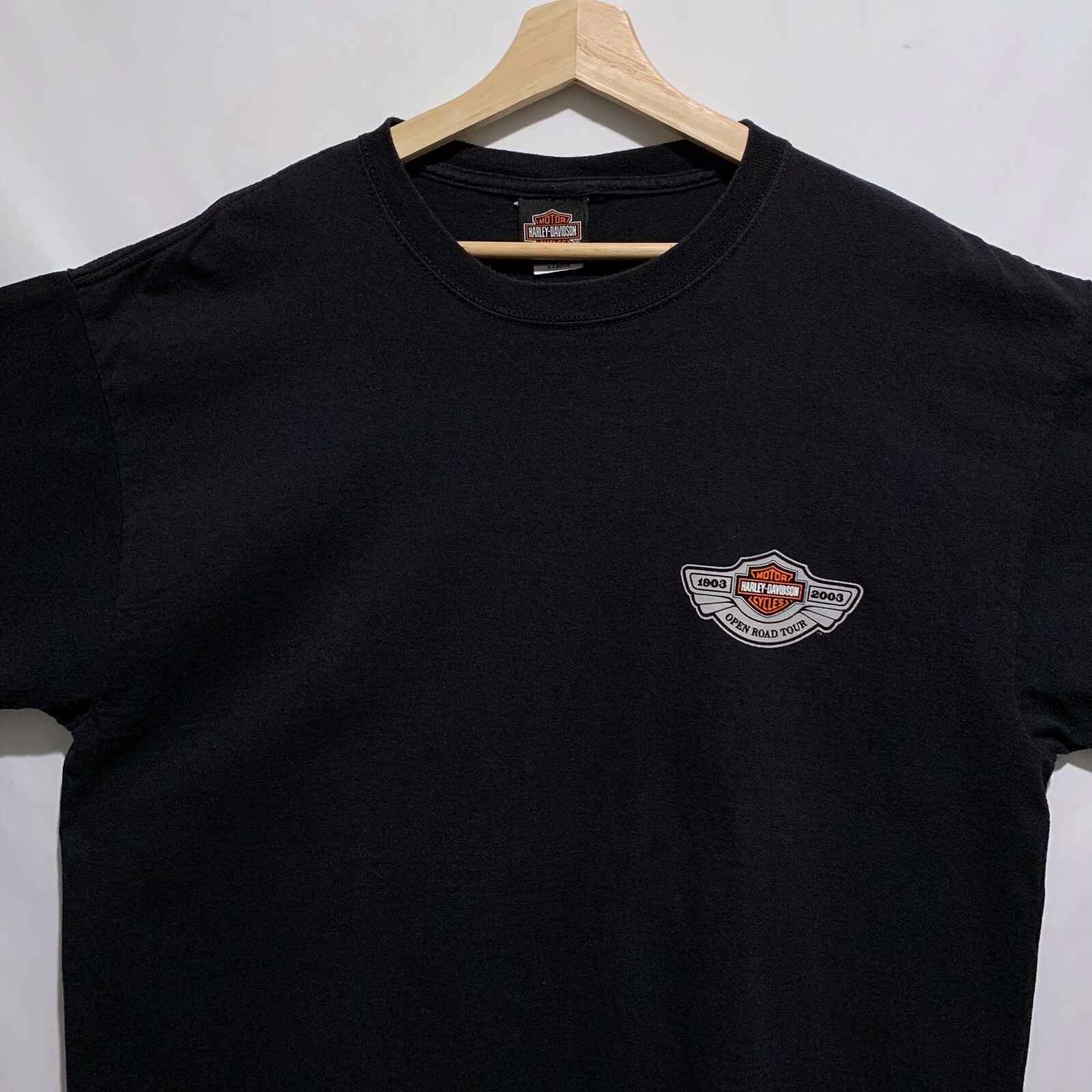 Vintage Harley Davidson 100 Year Anniversary Rare T Shirt Size XL Black Y2K 2003 image 4