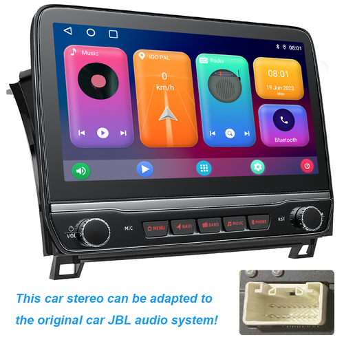 Android 13.0 Car Stereo Radio For Toyota Tundra 2007-2013 CarPlay Auto 2+64GB BT - Picture 2 of 15