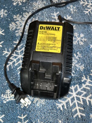 Dcb100 DeWalt DCB100 12V Max Battery Charger Excellent Tested Working Free ...
