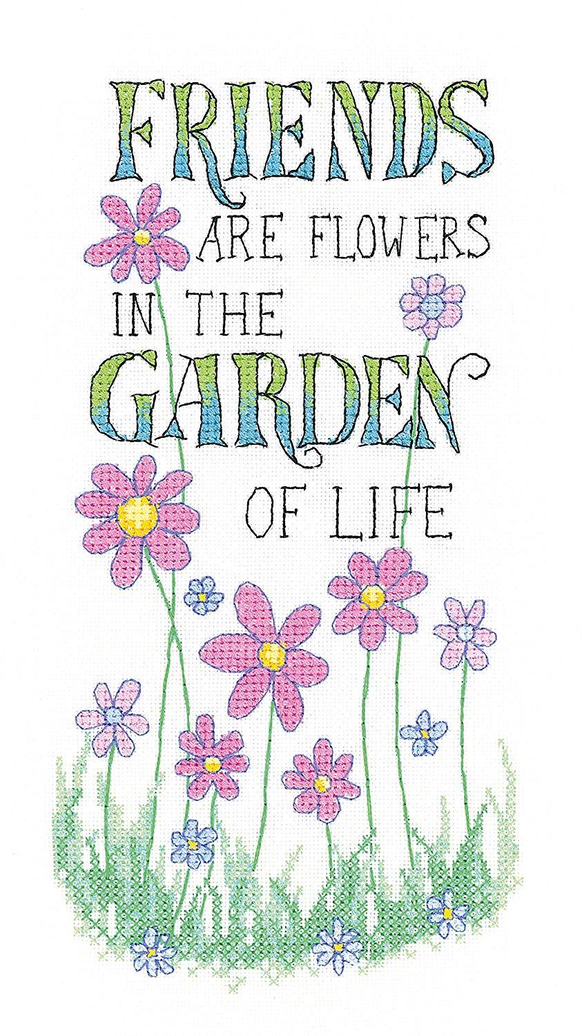Heritage Crafts Peter Underhill Cross Stitch Kit - The Garden of Life